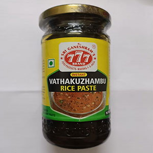  Vathakuzhambu Rice Paste